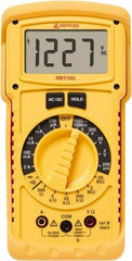 Amprobe - 2670779, CAT IV, 1,000 VAC/VDC, Digital Manual Ranging Multimeter - 20 mOhm, Measures Voltage, Current, Resistance - Exact Industrial Supply