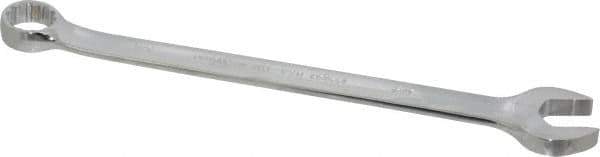 Proto - 3/4" Offset Combination Wrench - 15° Offset Angle, 11-3/64" OAL, Steel, Chrome Finish - Exact Industrial Supply