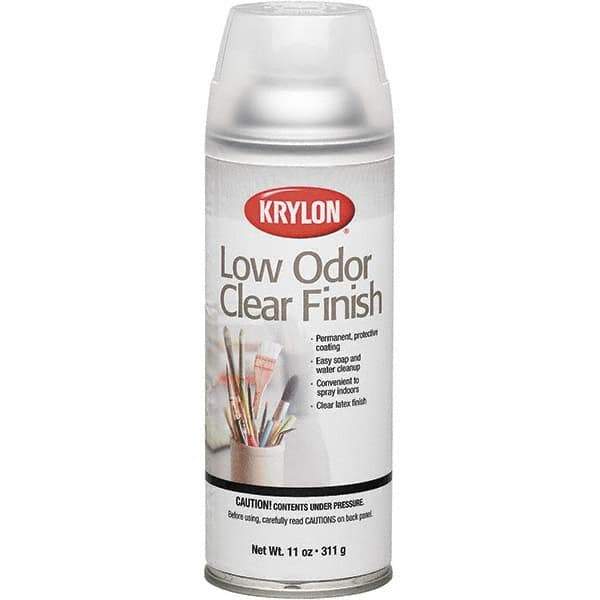 Krylon - Clear, Gloss, Protective Coating Spray Paint - 11 oz Container - Exact Industrial Supply