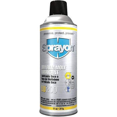 Sprayon - Multipurpose Lubricants & Penetrants - 16 OZ DRY MOLY LUBE LUBRICANT & RUST PREVENT - Exact Industrial Supply