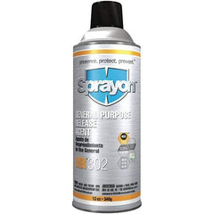 Krylon - 12 Ounce Aerosol Can, General Purpose Mold Release - Food Grade, Silicone Composition - Exact Industrial Supply