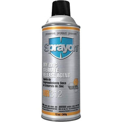 Sprayon - 16 Ounce Aerosol Can, White, General Purpose Mold Release - Zinc Stearate Composition - Exact Industrial Supply