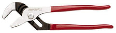 Proto - 10-3/16" OAL Pliers - Straight Jaw, Standard Head, Plastisol Handles - Exact Industrial Supply