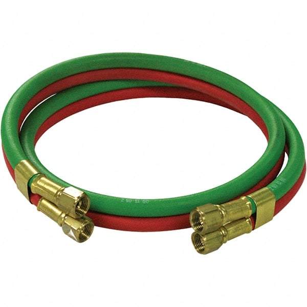 Reelcraft - Welding Hose Inside Diameter (Inch): 1/4 Outside Diameter (Decimal Inch): 0.5313 - Exact Industrial Supply