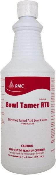 Rochester Midland Corporation - 1 qt Bottle Liquid Toilet Bowl Cleaner - Mint Scent, Toilet Bowl - Exact Industrial Supply