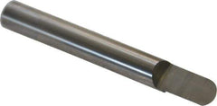 Accupro - 5/16 Inch Diameter, 2-1/2 Inch Overall Length, 1/2 Inch Split Length, Solid Carbide, Full Radius Split End Carbide Blank - Single End - Exact Industrial Supply