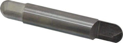 Accupro - 1/2 Inch Diameter, 3 Inch Overall Length, 5/8 Inch Split Length, Solid Carbide, Full Radius Split End Carbide Blank - Double End - Exact Industrial Supply