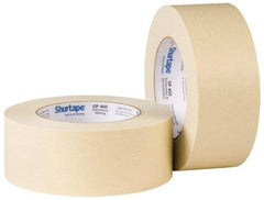 Intertape - 3" x 60 Yds, White Paper Masking Tape - Series PG500, 5 mil Thick, 21 Lb/Inch Tensile Strength - Exact Industrial Supply