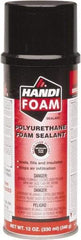 Fomo Products Inc. - 12 oz Aerosol Black Polyurethane Foam - -200 to 240°F Operating Temp, 5 min Tack Free Dry Time, 24 hr Full Cure Time - Exact Industrial Supply
