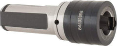 Accupro - 1" Straight Shank Diam Tension & Compression Tapping Chuck - #0 to 9/16" Tap Capacity, 1.574" Projection, Size 1 Adapter, Quick Change - Exact Industrial Supply