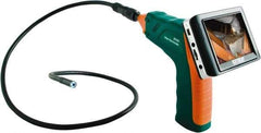 Extech - Video Borescope - 9 mm Probe Diameter, LCD Display, 712 x 486 Resolution - Exact Industrial Supply