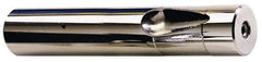 Dayton Lamina - 1" Shank Diam, 31/32" Machinable Length, 2-1/2" OAL, Ejector Mold Die Blank - 1/16" Pin Extension Length, Ball Lock, A2 Tool Steel - Exact Industrial Supply