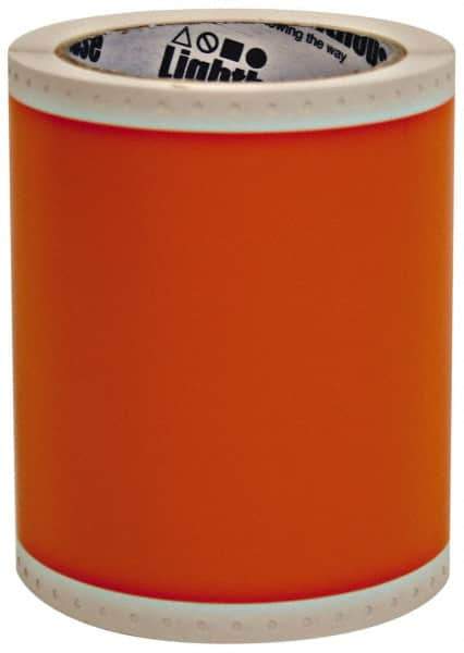 NMC - 588" Long, Orange Vinyl Tape - For CPM 100 Sign & Label Printing System - Exact Industrial Supply