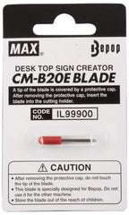 NMC - Label Maker Replacement Cutting Blade - Use with CPM-100 Sign & Label Printing System - Exact Industrial Supply