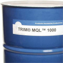 Master Fluid Solutions - Trim MQL 1000, 54 Gal Drum Cutting Fluid - Straight Oil, For Drilling, Milling, Reaming, Sawing, Tapping - Exact Industrial Supply