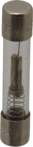 Cooper Bussmann - 250 VAC, 32 VDC, 2 Amp, Time Delay Miniature Glass Fuse - 1-1/4" OAL, 1/4" Diam - Exact Industrial Supply