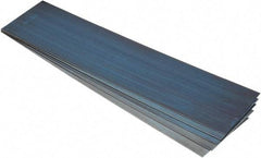 Value Collection - 5 Piece, 2 Ft. Long x 6 Inch Wide x 0.032 to 0.062 Inch Thick, Assortment Sheet Shim Stock - Spring Steel, 0.032 to 0.062 Inch Thick - Exact Industrial Supply