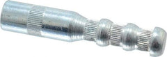 Wej-It - 1/2" Diam, 1/2" Drill, 2-3/4" OAL, 1-3/4" Min Embedment Drop-In Concrete Anchor - 12L14 Steel, Zinc-Plated Finish, Hex Nut Head, Hex Drive, 1" Thread Length - Exact Industrial Supply