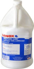Lenox - Protool Lube, 1 Gal Bottle Sawing Fluid - Synthetic, For Cutting, Drilling, Milling, Reaming, Tapping - Exact Industrial Supply
