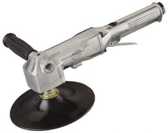 Ingersoll-Rand - 7" Max Disc, 5,000 RPM, Pneumatic Handheld Disc Sander - 28.98 CFM, 1/4 NPT Inlet, 0.5 hp - Exact Industrial Supply