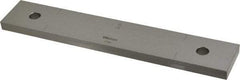 Mitutoyo - 8" Rectangular Steel Gage Block - Accuracy Grade 0, Includes Certificate of Inspection - Exact Industrial Supply