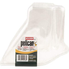 Wooster Brush - 4-1/2" Roller Compatible Paint Pail Liner - 1 Qt Capacity, 7" Wide, Recycled Plastic - Exact Industrial Supply