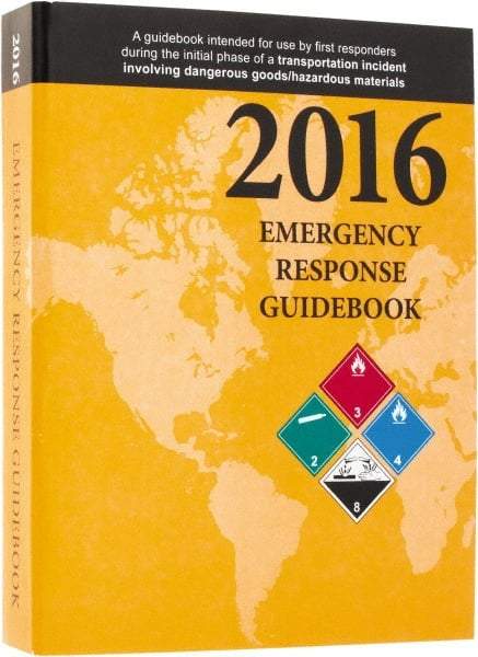 Brady SPC Sorbents - Emergency Response Guidebook Handbook, 1st Edition - 2016 - Exact Industrial Supply