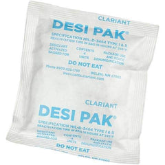 Armor Protective Packaging - Desiccant Packets Material: Clay Packet Size: 4 oz. - Exact Industrial Supply