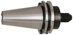 Kennametal - CAT40 Taper Shank 5/8" Hole End Mill Holder/Adapter - 1-1/2" Nose Diam, 3-3/4" Projection, 5/8-11 Drawbar, Through-Spindle Coolant - Exact Industrial Supply