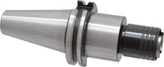Collis Tool - CAT40 Taper Shank Rigid Tapping Adapter - 2-3/4" Projection, Size 1 Adapter, Quick Change, Through Coolant - Exact Industrial Supply