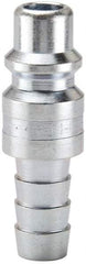 Parker - Hose Barb Industrial Pneumatic Hose Connector - Steel, 3/4" Body Diam, 1" Hose ID - Exact Industrial Supply