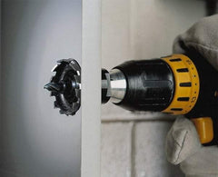 Greenlee - 7/8" Diam, 0.53" Cutting Depth, Hole Saw - High Speed Steel Saw, Toothed Edge - Exact Industrial Supply