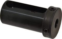 Global CNC Industries - 3/4" ID, 2" OD, 3-3/4" Length Under Head, Type Z Lathe Tool Holder Bushing - 3/4" Head Thickness, 3-3/8" Slot Length - Exact Industrial Supply