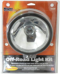 Peterson - 100 Watt Clear Automotive Auxilary Light - Steel, 4.6 Amp, 12 V - Exact Industrial Supply