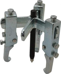 Proto - 8" Spread, 6 Ton Capacity, Puller - 7-1/2" Long, For Bearings, Gears & Pulleys - Exact Industrial Supply