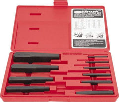 Proto - 10 Piece Screw Extractor Set - Screw Range 3/16 to 2" - Exact Industrial Supply