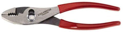 Proto - 8-1/16" OAL, 1-3/4" Jaw Length, 1-13/64" Jaw Width, Combination Slip Joint Pliers - Regular Nose Head, Standard Tool, Wire Cutting Shear - Exact Industrial Supply