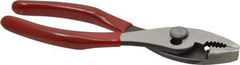 Proto - 6-9/16" OAL, 1-3/4" Jaw Length, 1-3/16" Jaw Width, Combination Slip Joint Pliers - Regular Nose Head, Standard Tool, Wire Cutting Shear - Exact Industrial Supply