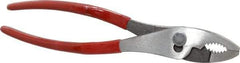Proto - 9-9/16" OAL, 2-3/8" Jaw Length, 1-7/16" Jaw Width, Combination Slip Joint Pliers - Regular Nose Head, Standard Tool, Wire Cutting Shear - Exact Industrial Supply