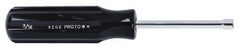 Proto - 1/2" Hollow Shaft Nutdriver - Color Coded Handle, 7" OAL - Exact Industrial Supply