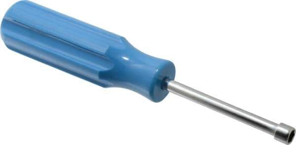 Proto - 6mm Solid Shaft Nutdriver - Plastic Handle, 6-3/4" OAL - Exact Industrial Supply