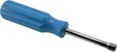 Proto - 7mm Solid Shaft Nutdriver - Plastic Handle, 6-3/4" OAL - Exact Industrial Supply