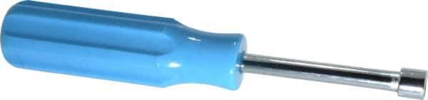 Proto - 8mm Solid Shaft Nutdriver - Plastic Handle, 6-3/4" OAL - Exact Industrial Supply