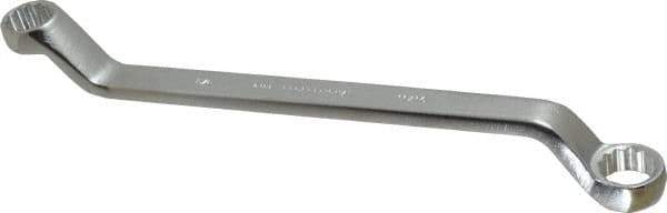 Proto - 5/8" x 11/16" 12 Point Offset Box Wrench - Double End, 10-1/4" OAL, Steel, 60° Offset - Exact Industrial Supply