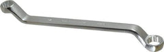 Proto - 5/8" x 11/16" 12 Point Offset Box Wrench - Double End, 10-1/4" OAL, Steel, 60° Offset - Exact Industrial Supply