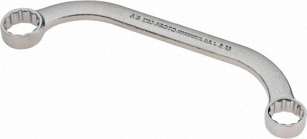 Proto - 9/16" x 5/8" 12 Point Obstruction Box Wrench - Double End, 6-5/8" OAL, Steel - Exact Industrial Supply