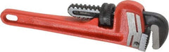 Proto - 6" Steel Straight Pipe Wrench - 3/4" Pipe Capacity - Exact Industrial Supply