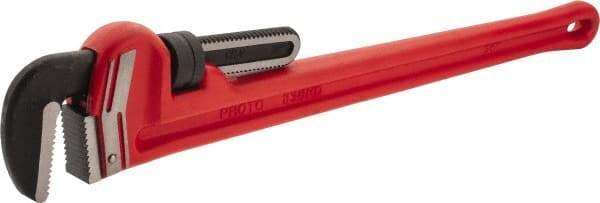 Proto - 36" Steel Straight Pipe Wrench - 5" Pipe Capacity - Exact Industrial Supply