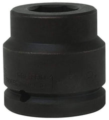 Proto - 1-1/2" Drive 1-9/16" Standard Impact Socket - 6 Points, 3-1/8" OAL - Exact Industrial Supply