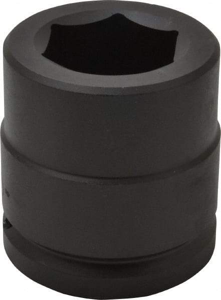 Proto - 1-1/2" Drive 1-13/16" Standard Impact Socket - 6 Points, 3-11/32" OAL - Exact Industrial Supply